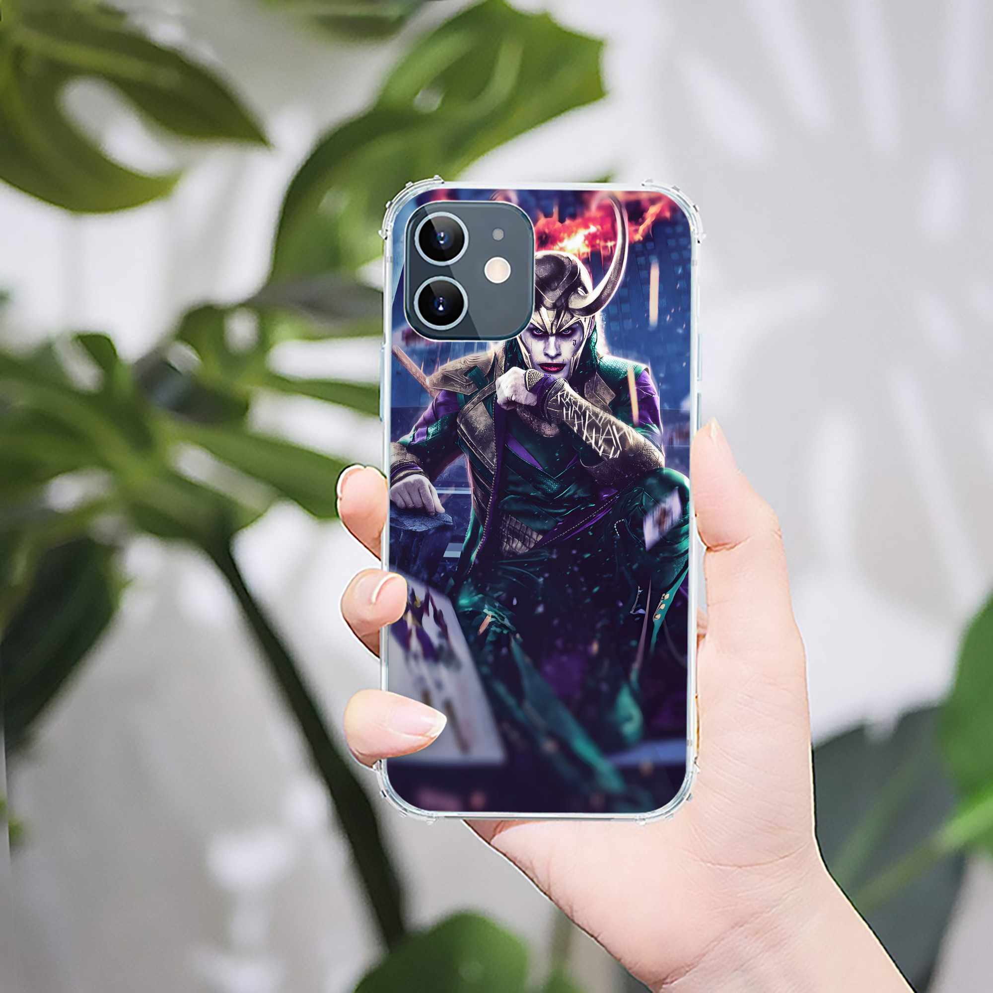 （画像用） アベンジャーズ The Avengers 【iPhone 12シリーズ対応】透明スマホケース（クリアソフトケース）